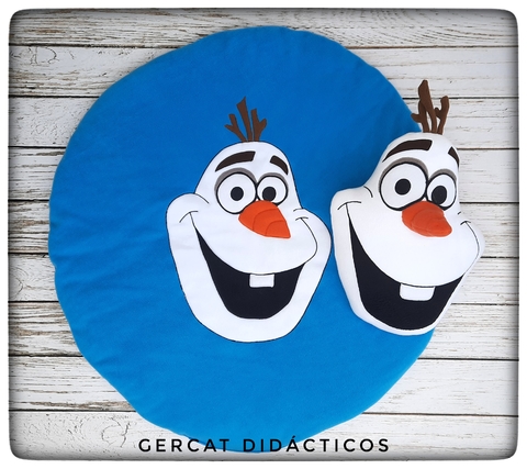 Set OLAF... alfombra+almohadón