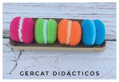 Set de macarrons - Comidita de tela