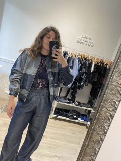 Bomber Tencel Upcycle - comprar online