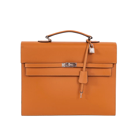 Canciller Tan Brown Briefcase