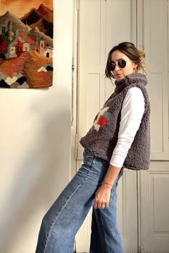 Chaleco Multipatch Gris en internet