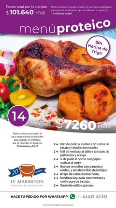 MENU PROTEICO - comprar online