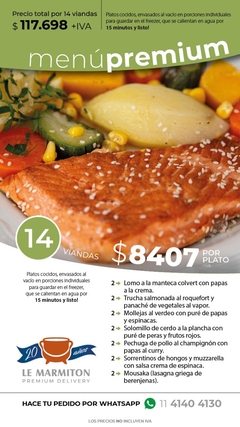 MENU PREMIUM - comprar online