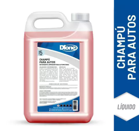 Shampoo para autos siliconado y teflonado x 5 litros - comprar online