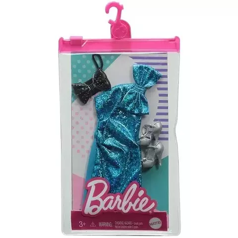 BARBIE FASHION COMPLETE LOOKS ROUPAS UNIDADE GWD96 - MATTEL