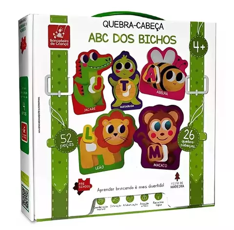 QUEBRA-CABECA ABC DOS BICHOS