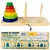 TORRE DE HANOI - MF TOYS - Brinquedos educativos