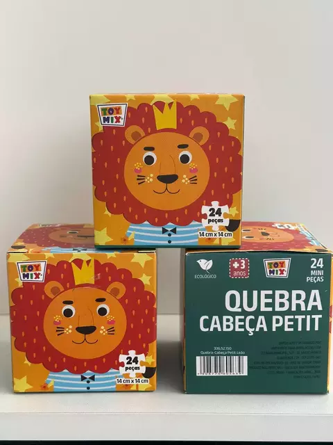 QUEBRA-CABECA PETIT 24PC UN LEAO