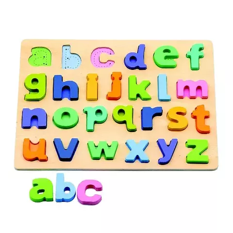 ENCAIXE DIVERTIDO LETRAS MINUSCULAS MDF UN SORTIDO 2