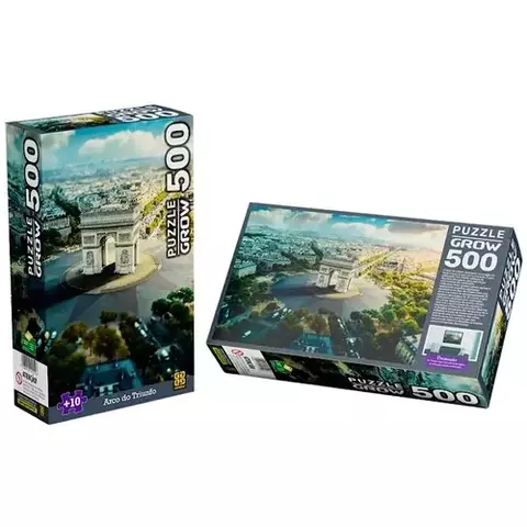 QUEBRA CABEÇA 500 PCS - ARCO DO TRIUNFO