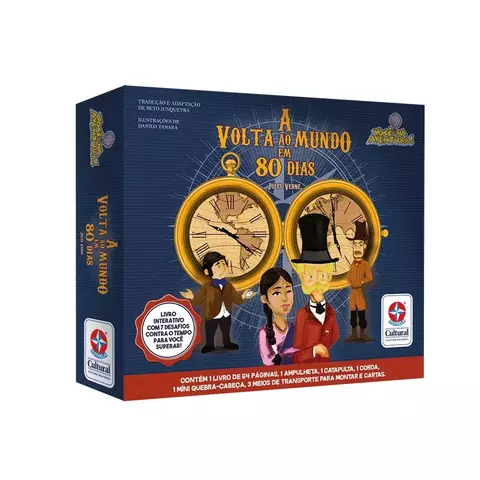 LIVRO VOLTA AO MUNDO EM 80 DIAS