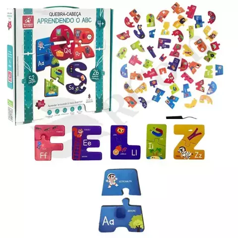 QUEBRA-CABECA APRENDENDO O ABC