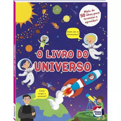 DESCOBRINDO O MUNDO-UM LIVRO COM ABAS: LIVRO DO UNIVERSO