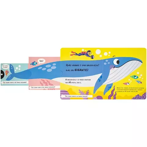 DESLIZE E VEJA: QUAO GRANDE E UMA BALEIA?