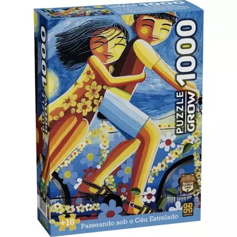 QUEBRA CABEÇA 1000 PCS - EDUARDO LIMA - PASSEANDO SOB O CEU ESTRELADO