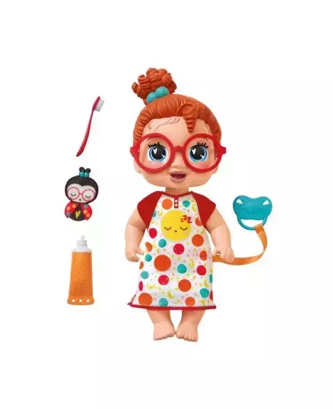 BABY ALIVE FESTA DO PIJAMA RUIVA DOTTIE