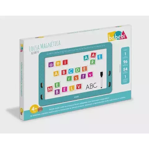 LOUSA MAGNETICA ALFABETO - BABEBI