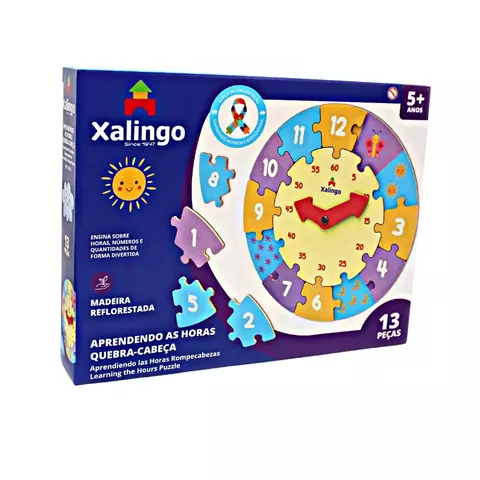 QUEBRA-CABECAS RELOGIO APRENDENDO AS HORAS