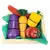 KIT LEGUMES COM CORTE + FACA + CAIXA na internet