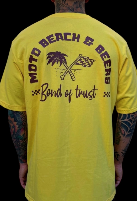 Remera MOTO BEACH
