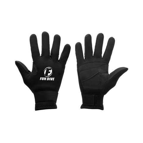 G-03, Luva Neoprene 2mm nylon palma amara
