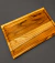Tábua de Churrasco Teca 42x28x2cm "Clássica" - loja online