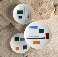 Prato sobremesa - Coleção Celso Orsini - loja online