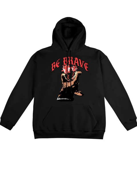 MOLETOM CANGURU GOLD BE BRAVE