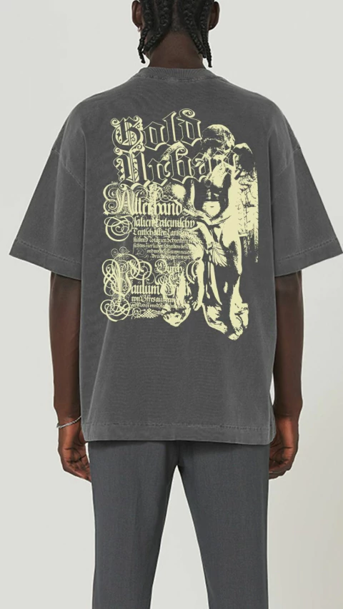 CAMISETA OVERSIZED FIO 20 GOLD Redemption - comprar online