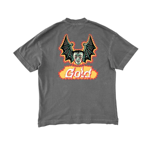 CAMISETA OVERSIZED FIO 20 GOLD BAT