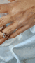 Anillo plata y oro - Rowina 