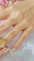 Anillo plata y oro - Rowina 