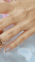Anillo Calado con iniciales - Rowina 