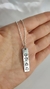 cadena y dije plata 925 - comprar online