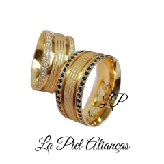 Aliança de Moeda Antiga LP57