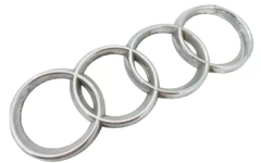 Emblema Logo Audi Da Grade Original Audi A3 2000 A 2005 Leia
