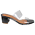 Tamanco Feminino Bico Quadrado Vinil Branca Iara Couto - comprar online