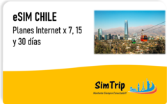 ESIM (SIM VIRTUAL) INTERNET CHILE - Planes desde 1GB a 5GB - comprar online