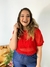 Blusa Pipoca + Top - Vermelho - comprar online