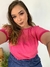 Blusa Pipoca + Top - Rosa