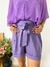 Short Sarjado - Lilás - comprar online