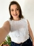 Cropped Franzido - Branca