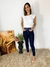 Cropped Franzido - Branca - loja online