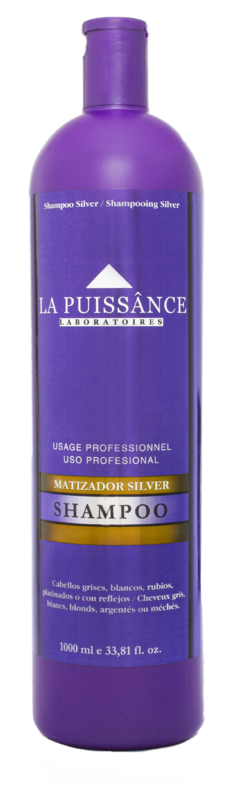 LA PUISSANCE SHAMPOO MATIZADOR SILVER X 1Lt - RUBIOS/REFLEJOS - comprar online