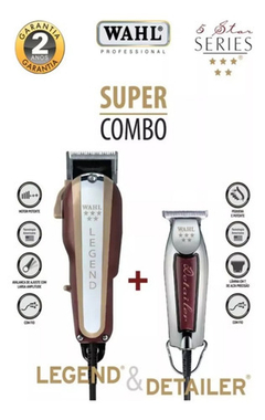 COMBO MAQUINA WAHL LEGEND + WAHL DETAILER PATILLERA - comprar online