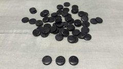 Dije de poliester de 13 mm ( art 0089 ) CON LOGO x 1000 unidades - APTO TEÑIDO en internet