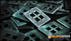 Boton de metal med 36 ( 23 mm ) ( Art 20785 ) x 144 unidades - color PLATA VIEJA - CUADRADO - CON 4 AGUJEROS