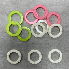 Arandela de poliester ( art 40001-48 ) pase 20 mm x 100 unidades - color off white - comprar online