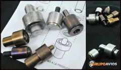 TACHA ( art 3573 ) PLANA med 6 mm x 1000 unidades - color NIQUEL BRILLANTE - material bronce ( no oxida ) - comprar online