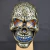 Máscara Calavera Gold LED - Krokantes